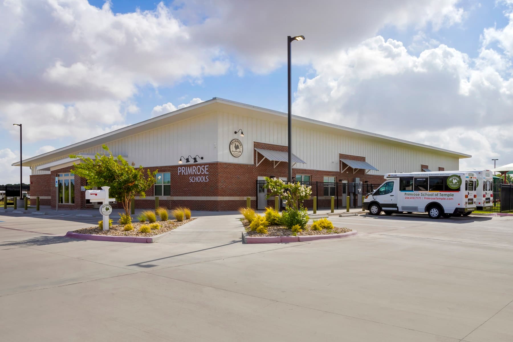 exterior of the primrose school of temple